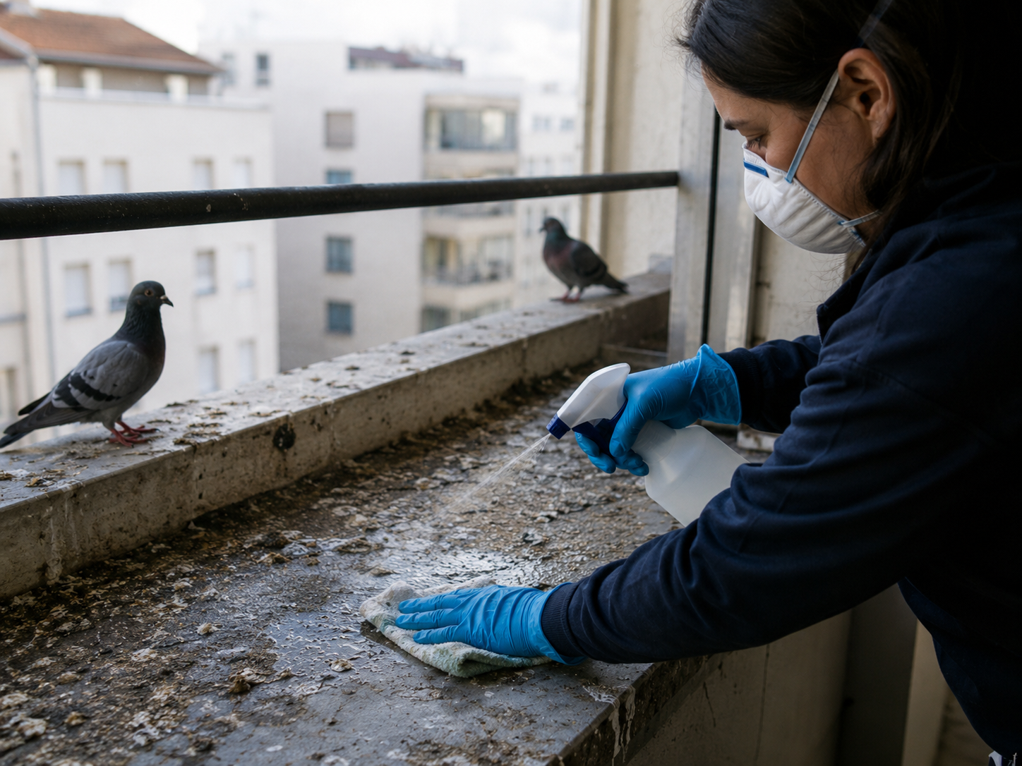 Lire la suite à propos de l’article Les fientes de pigeons peuvent-elles transmettre des maladies ?