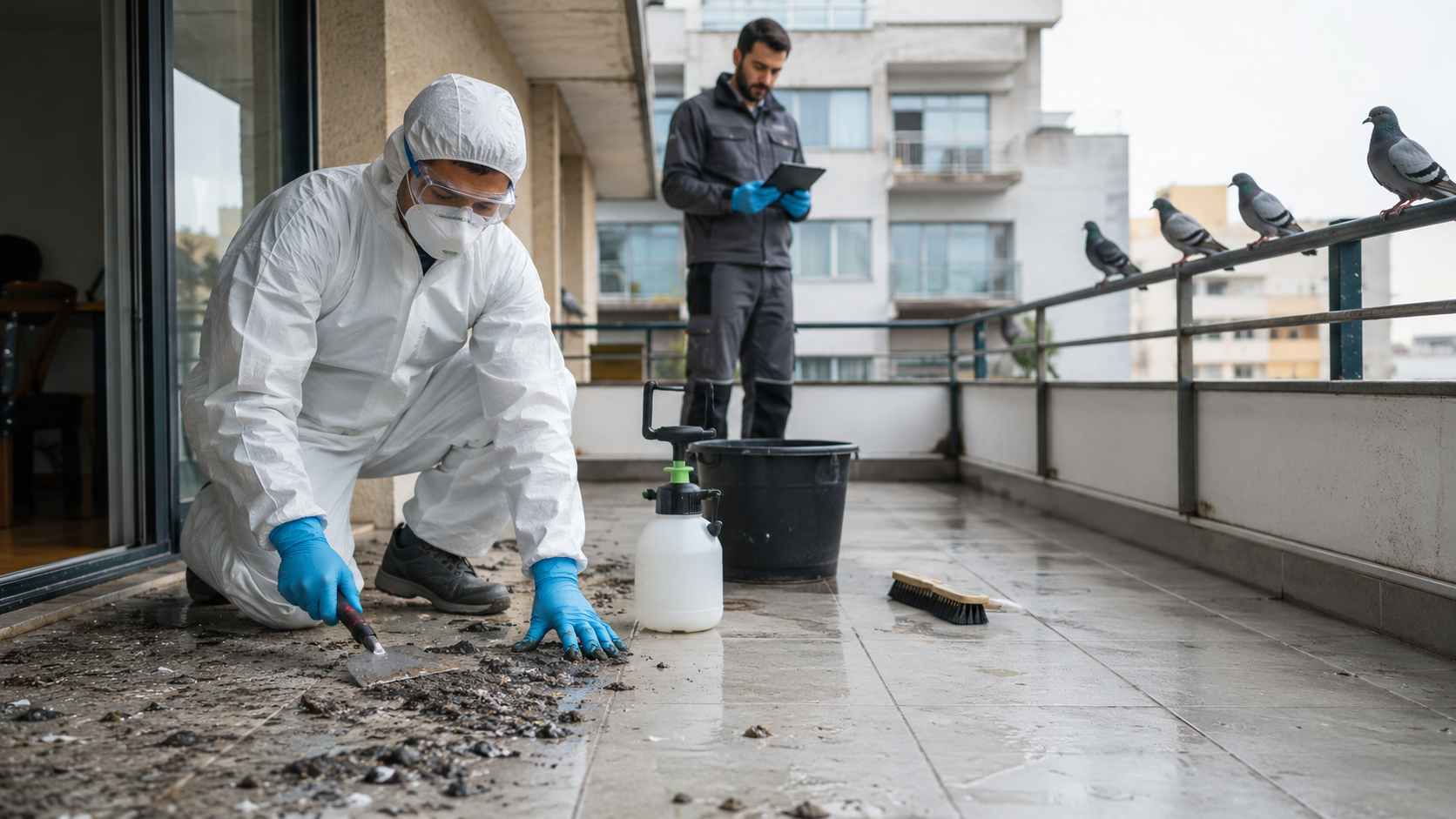 Lire la suite à propos de l’article Quel est le prix d’un nettoyage de fientes de pigeons ?