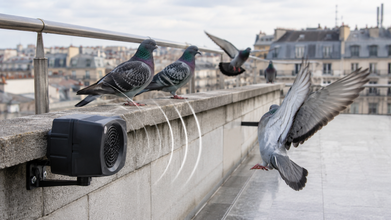 Lire la suite à propos de l’article Les répulsifs sonores fonctionnent-ils contre les pigeons ?